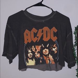 AC/DC cutoff t shirt